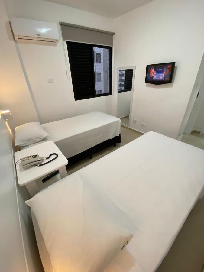 Flat No Centro Gonzaga Proximo A Praia - Santos/Sp Σάντος Εξωτερικό φωτογραφία